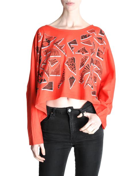 red fendi top|fendi cropped workout top.